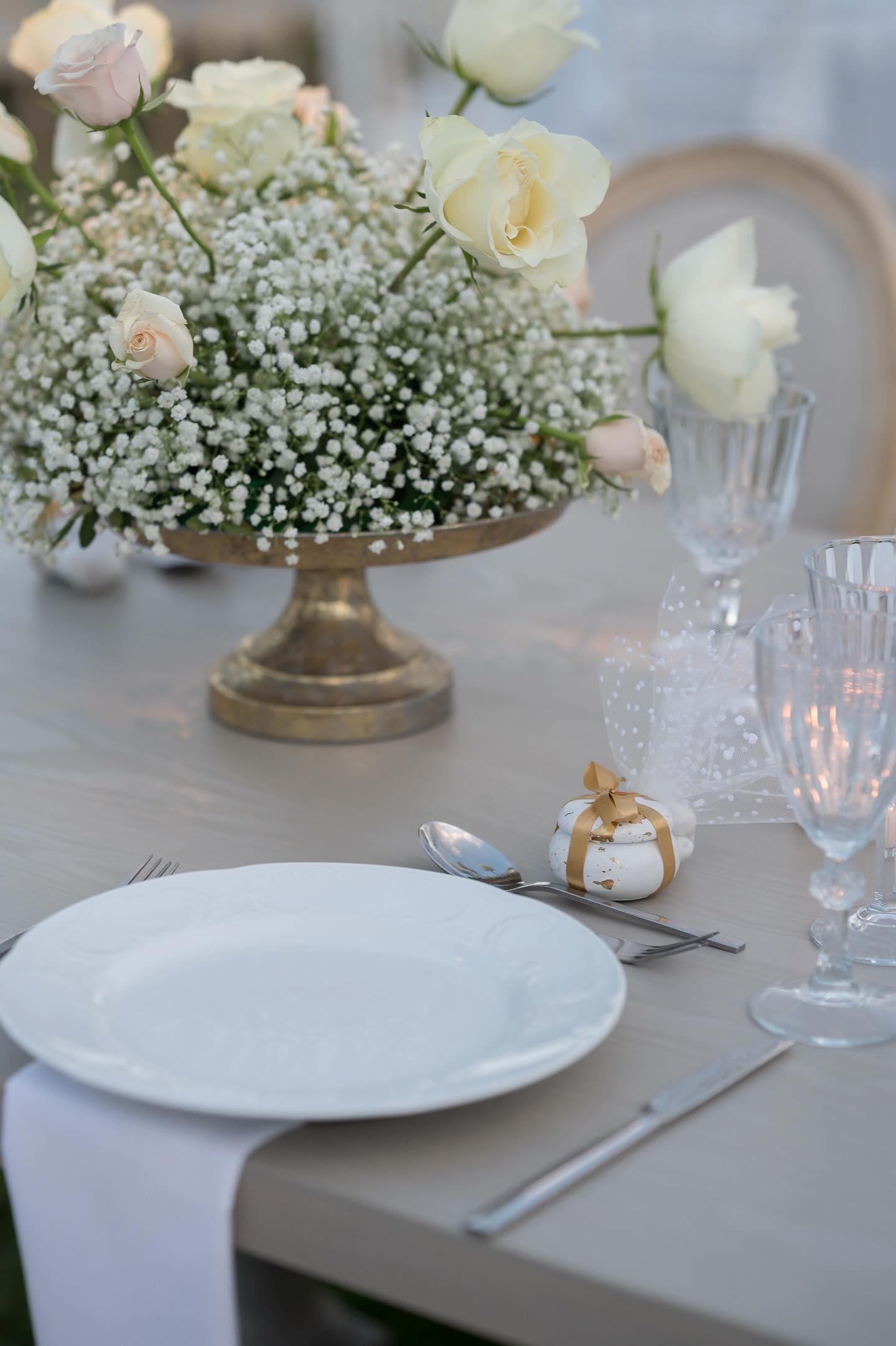 Mπομπονιέρα macaron/Φύλλα χρυσού