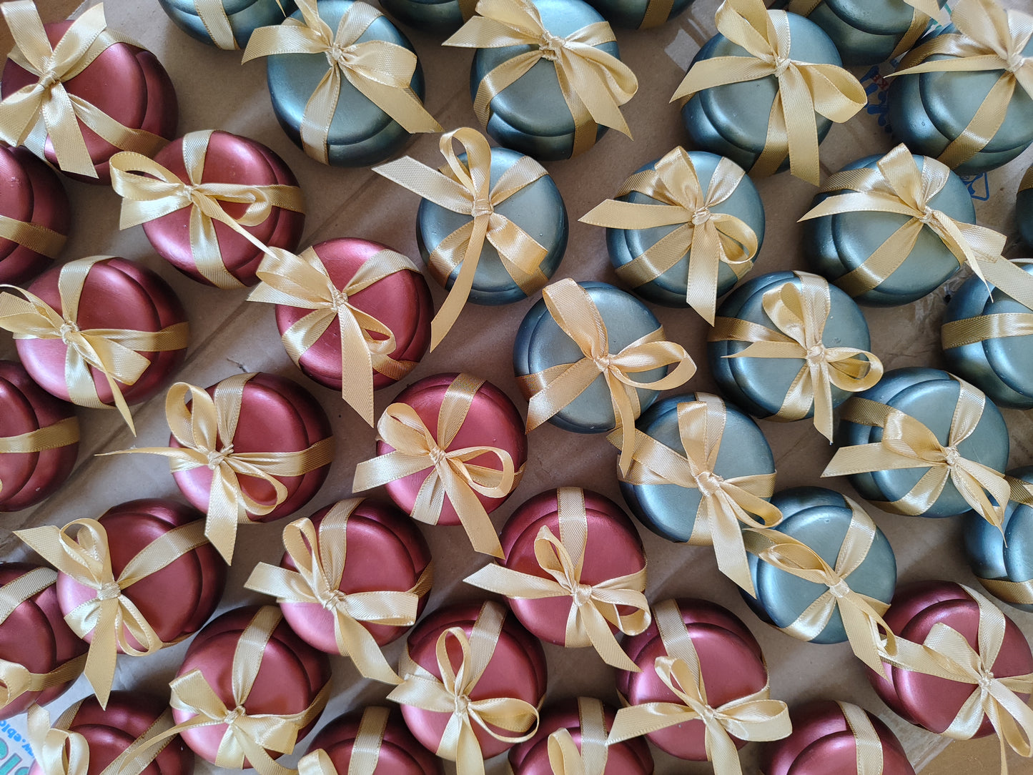 Μπομπονιέρα macaron /Μεταλλικό