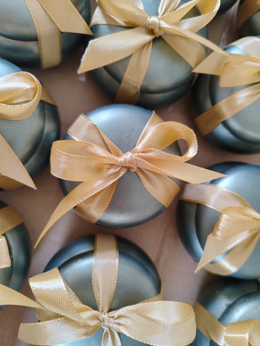 Μπομπονιέρα macaron /Μεταλλικό