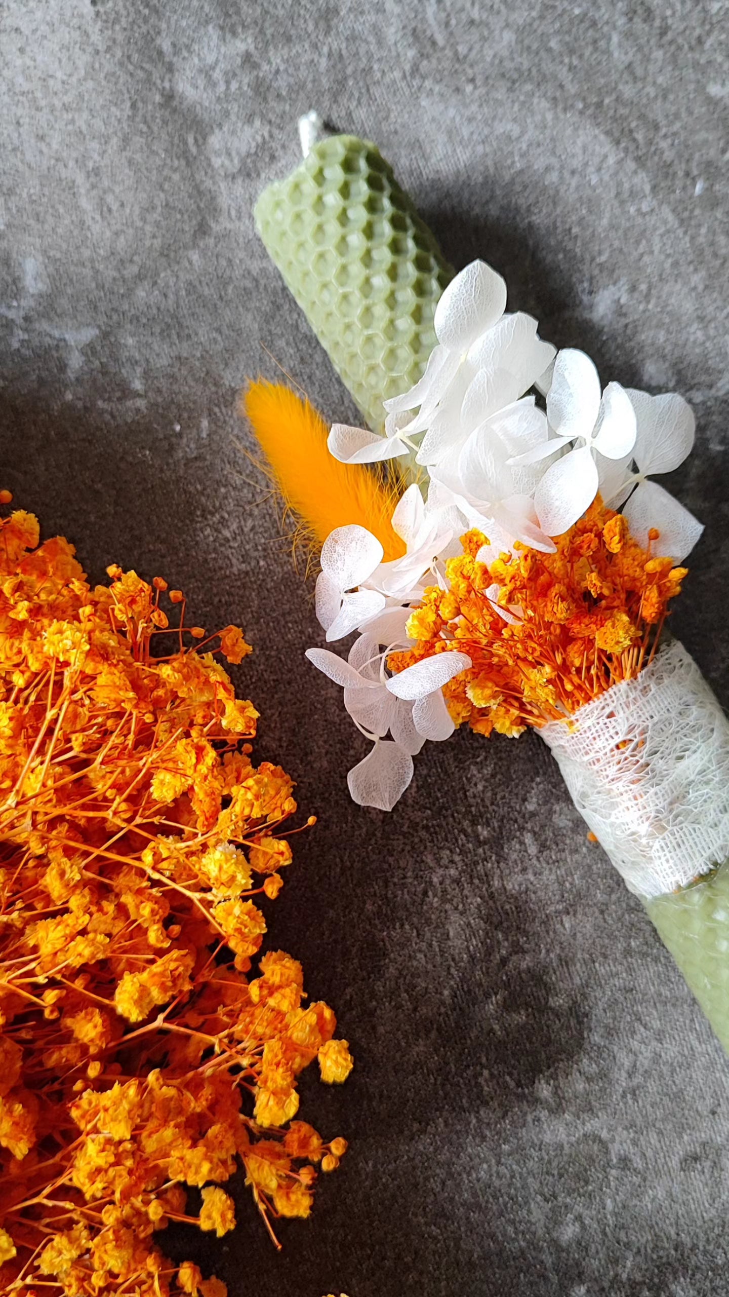 Λαμπάδα μελισσοκέρι/λαδί